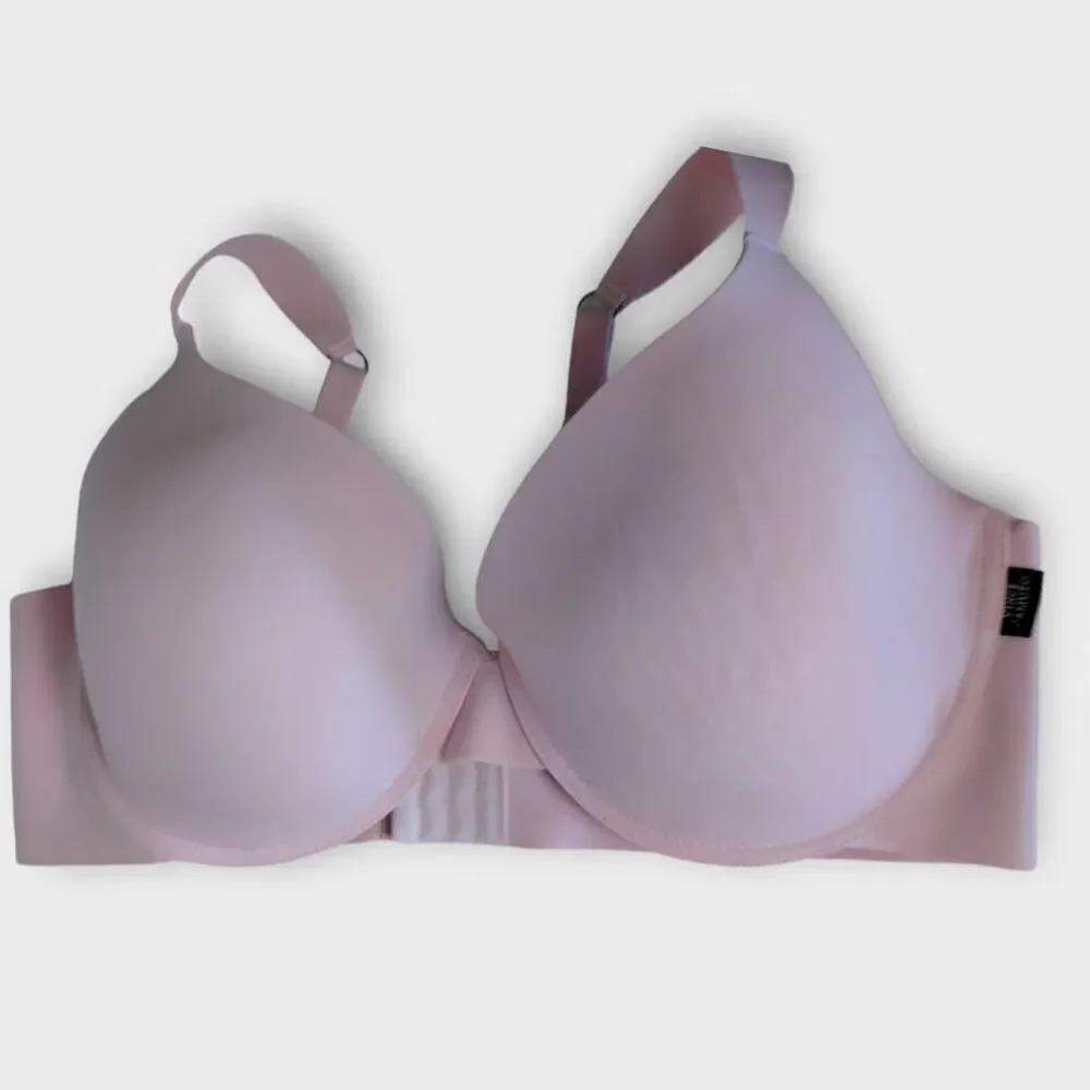 Vince Camuto Womens Bra Sz 42D Pink Nylon‎ Spandex Comfort Adjustable Intimates